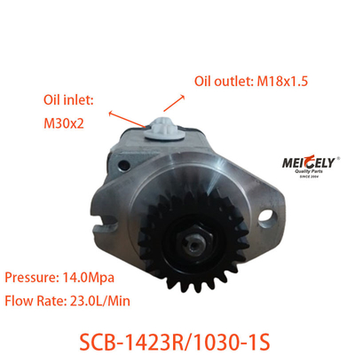 Jiefang J6 çift ön aks için güç direksiyon pompası SCB-1423R/1030-1S