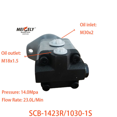 Jiefang J6 çift ön aks için güç direksiyon pompası SCB-1423R/1030-1S