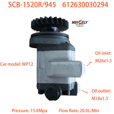 Weichai Power Steering Pumps 612630030294 Weichai WP12 Motoru için