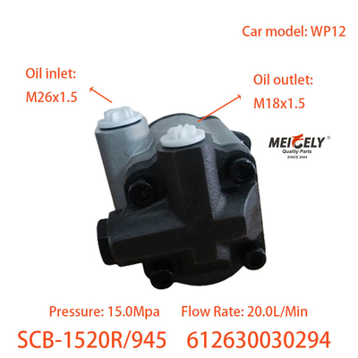Weichai Power Steering Pumps 612630030294 Weichai WP12 Motoru için