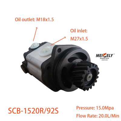 SCB-1520R/92S Weichai için yüksek performanslı yeni direksiyon pompası
