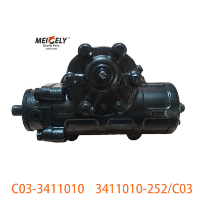 C03-3411010 FAW Jiefang için çift ön akslı direksiyon sistemi montajı