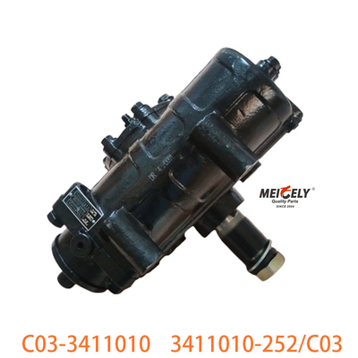 C03-3411010 FAW Jiefang için çift ön akslı direksiyon sistemi montajı