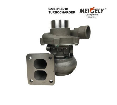 Komatsu Excavator PC200-5 için T04B59 6207-81-8210 turboşarj makinesi S6D95 motoru ile