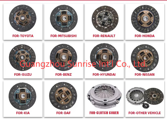 Otomobil kamyon parçaları debriyaj diski 31250-E0640 430mm HINO için