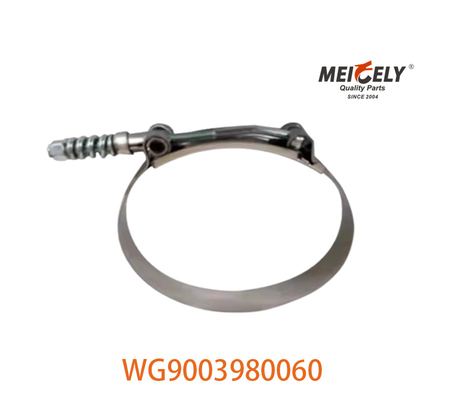 OEM WG9003980060 SINOTRUK HOWO için Güçlü hortum klemesi