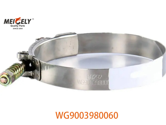 OEM WG9003980060 SINOTRUK HOWO için Güçlü hortum klemesi