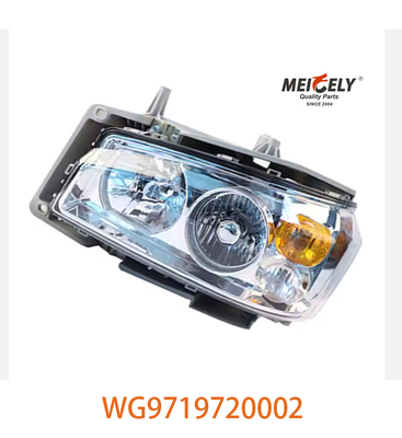 SINOTRUK HOWO WG9719720001 için ön ön lamba montajı sağ WG9719720002