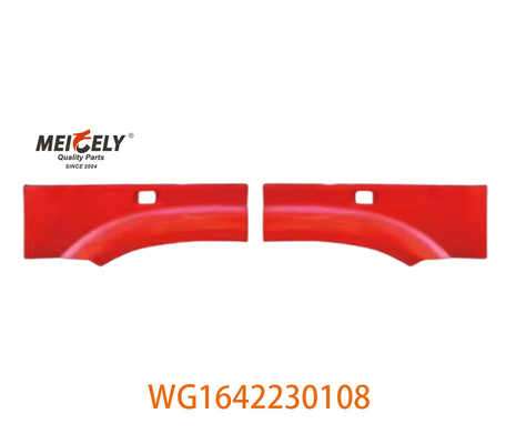 WG1642230108 Lastik malzemesi olan Howo Ağır Güçlü Kamyon için Sağ Ön Fender Arka Bölüm Montajı