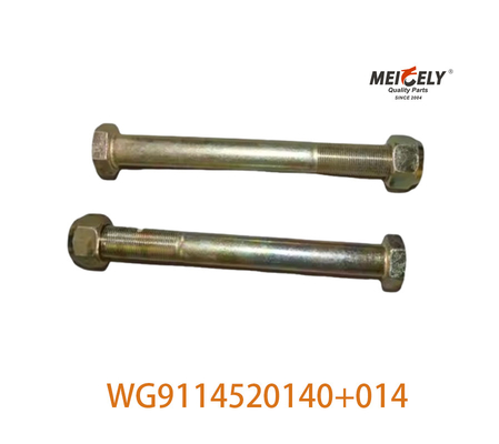 Orijinal WG9114520140+014 HOWO için uygulayın Ön Çelik Plakası Merkezi Bolt