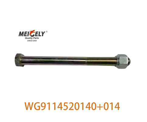 Orijinal WG9114520140+014 HOWO için uygulayın Ön Çelik Plakası Merkezi Bolt