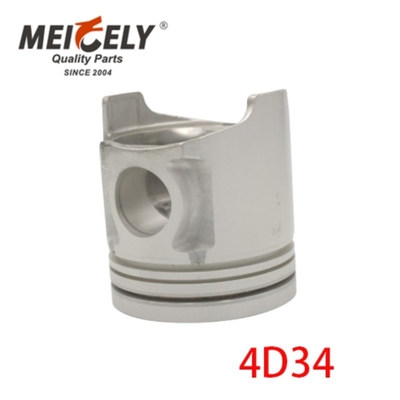 4D34 Mitsubishi Motoru ME018277 için Piston Ekskavatör Motoru Parçası