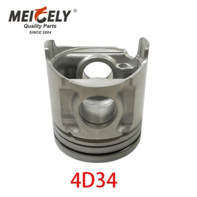 4D34 Mitsubishi Motoru ME018277 için Piston Ekskavatör Motoru Parçası