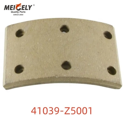 41039-Z5001 Fren kaplaması 44066-Z5063 Kamyonlar için standart tip Dongfeng