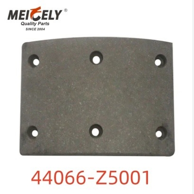 44066-Z5001 Fren kaplamaları 41039-Z5001 Kamyonlar için standart tip Dongfeng