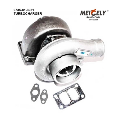 Excavator Turbocharger 6735-81-8031 / 6735-81-8500/6735-81-8401 PC220-6 HX35 6D102 Motoru için
