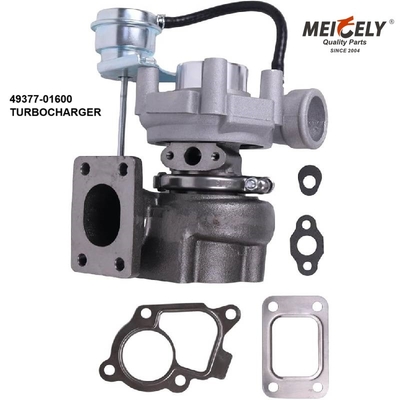 TD04L-10T Turbocharger Turb 49377-01600 49377-01601 6205-81-8270 Komatsu PC130-6 PC130-7 ile uyumludur