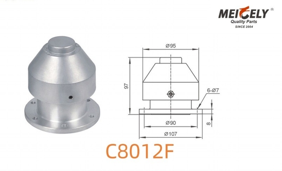 C8012F Dış Flens Tipi Paslanmaz Çelik Havalandırma Valfi PV Egzoz Valfi
