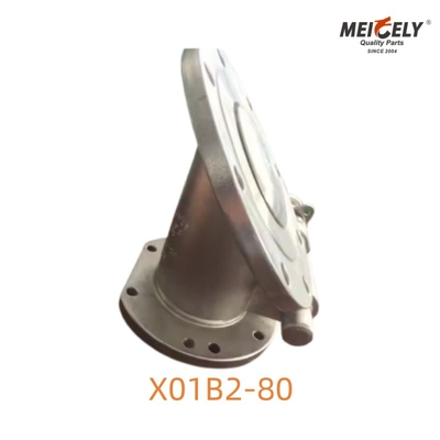 X01B2-80 Tank Kamyonları İşlemleri için Temiz Akış Ayak Valfı Ultra Hijyenik Çözüm