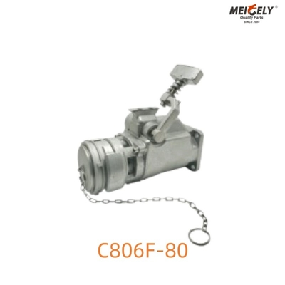 C806F-80 Tanklı Kamyonlar İçin Endüstriyel Sıfatlı Ağır Güçlü Serbestleme Musluk Valfi