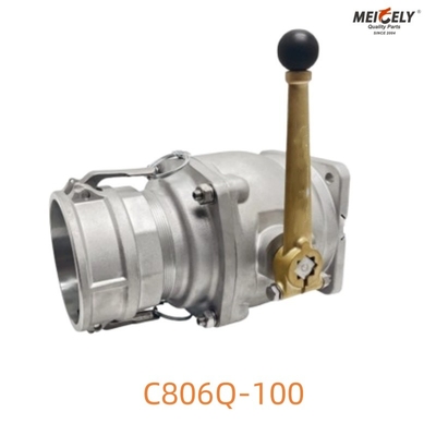 C806Q-100 Ağır yüklü tank kamyonları için dayanıklı boşaltma topu valfi