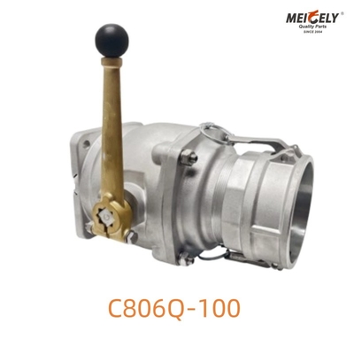 C806Q-100 Ağır yüklü tank kamyonları için dayanıklı boşaltma topu valfi
