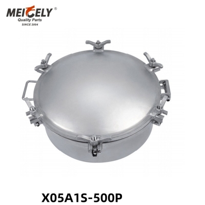 Yüksek Kaliteli Paslanmaz Çelik Çukur Kapakları X05A1S-500P Su Tankı Kamyonu İçin