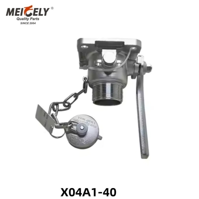 Tank için hassas pnevmatik kontrol için yüksek performanslı hava hattı valfi X04A1 - 40