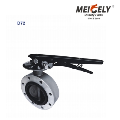 Yüksek Kalite Kelebek Valfi DF71-100 D72 Su Tankı Kamyonu İçin