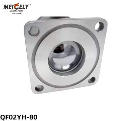 Yüksek Kaliteli Bir-PC Yuvarlak / Kare Flange Top Valfi QF02YH-80 QF02FH-80 Tank için