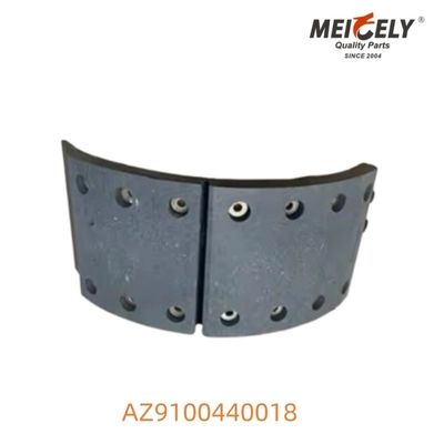 AZ9100440018 OEM Howo için Yüksek Performanslı Ağır Güçlü Fren ayakkabısı Montajı