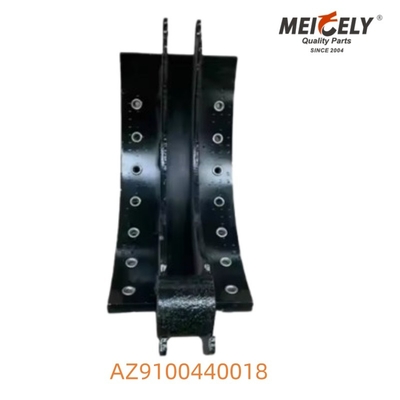 AZ9100440018 OEM Howo için Yüksek Performanslı Ağır Güçlü Fren ayakkabısı Montajı