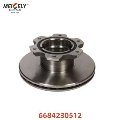 Mercedes Benz Kamyonu için yedek parçalar fren diskleri fren rotoru 6684230512 6684230312