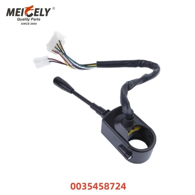 Mercedes-Benz için hassas dönme sinyali anahtarı OEM 0035458724 Direksiyon sütunu kombinasyon anahtarı