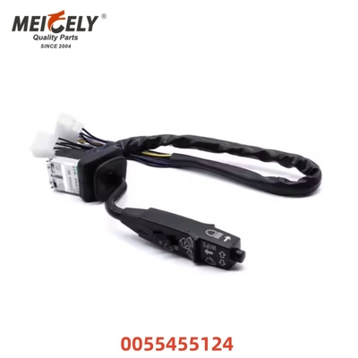 Hassas Sinyal Kolu Anahtarı OEM 0055455124 Direksiyon Kolonu Kombinasyon Anahtarı Mercedes-Benz için