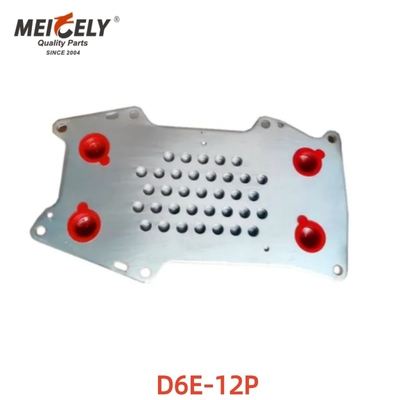 Yüksek Kaliteli Ekskavatör Yedek Parçaları  Motor Yağ Soğutucu D6E-12P 04254427 Kapak Çekirdek Grubu İçin