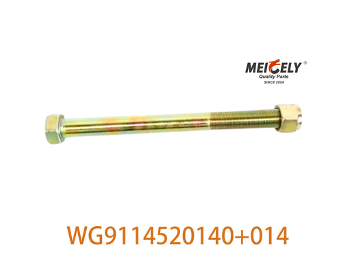 Orijinal WG9114520140+014 HOWO için uygulayın Ön Çelik Plakası Merkezi Bolt