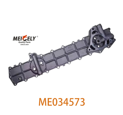 ME034573 6D15 6D16 dizel motor için yağ soğutucu kapağı