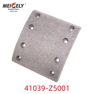 41039-Z5001 Fren kaplaması 44066-Z5063 Kamyonlar için standart tip Dongfeng
