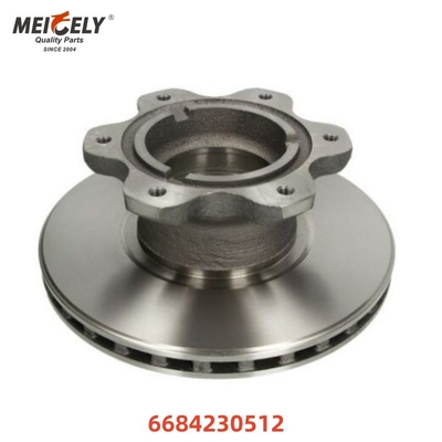Mercedes Benz Kamyonu için yedek parçalar fren diskleri fren rotoru 6684230512 6684230312