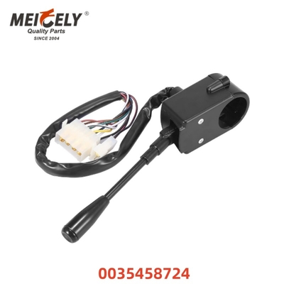 Mercedes-Benz için hassas dönme sinyali anahtarı OEM 0035458724 Direksiyon sütunu kombinasyon anahtarı
