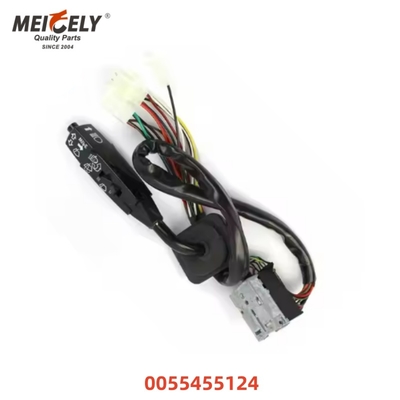 Hassas Sinyal Kolu Anahtarı OEM 0055455124 Direksiyon Kolonu Kombinasyon Anahtarı Mercedes-Benz için